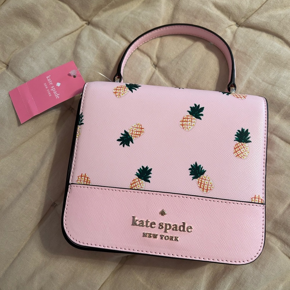 Kate Spade Staci Square Pineapple Crossbody